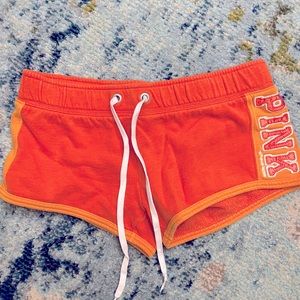 VS pink workout cheeky shorts